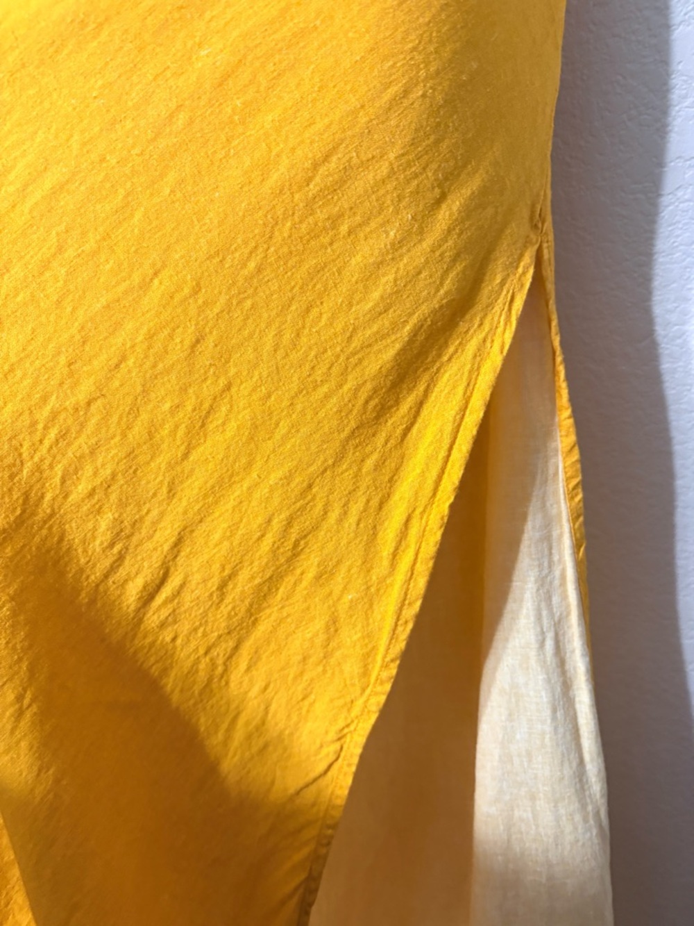 Anthropologie Celandine Strapless Cutout Maxi Dress Marigold & White Sun Print - Picture 9 of 16